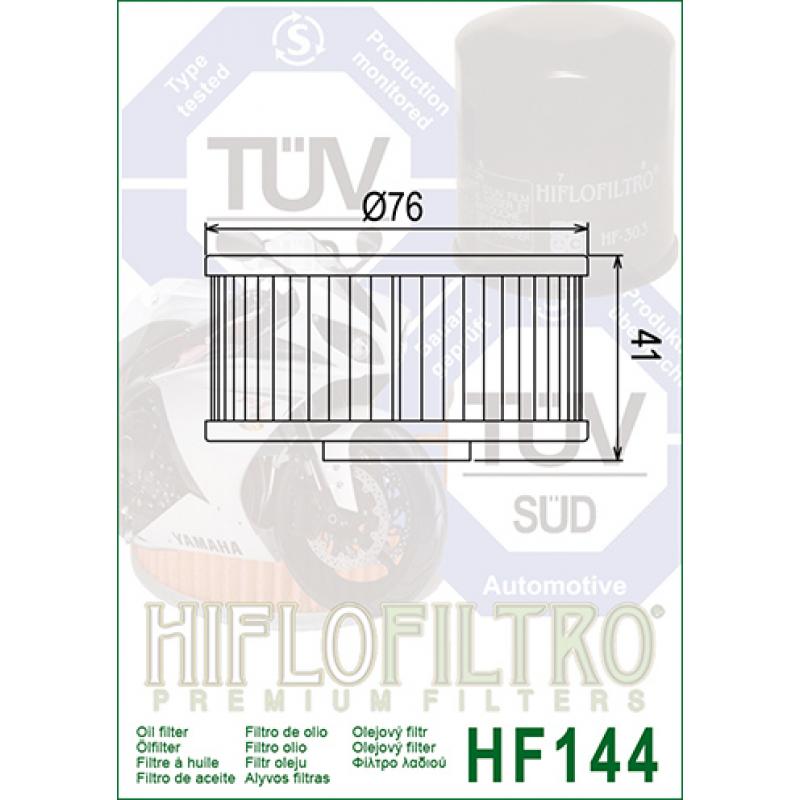 Фильтр масляный HF144